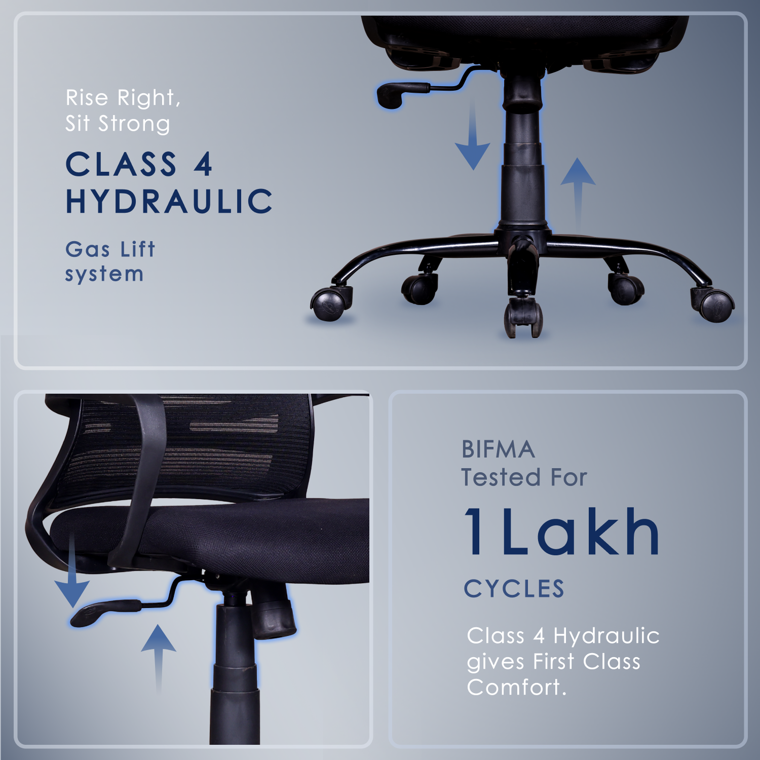 Kabel Medium Back Mesh Office Chair