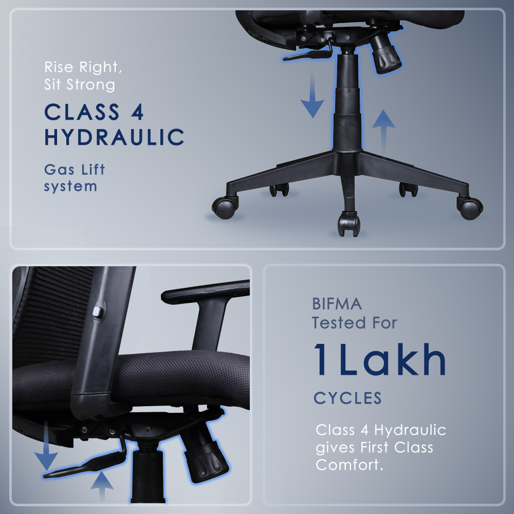 Pears Medium Back Mesh Chair