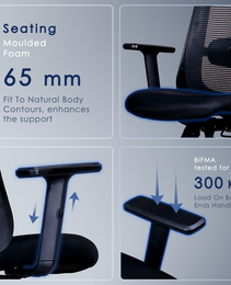 Pears Medium Back Mesh Chair