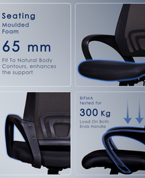 804 Mesh Medium Back Chair