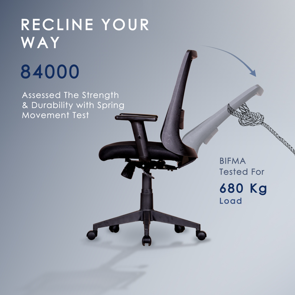 Pears Medium Back Mesh Chair