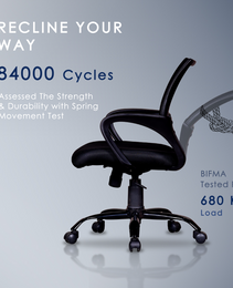 804 Mesh Medium Back Chair