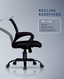 804 Mesh Medium Back Chair