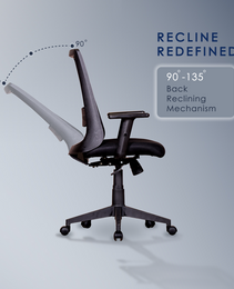 Pears Medium Back Mesh Chair