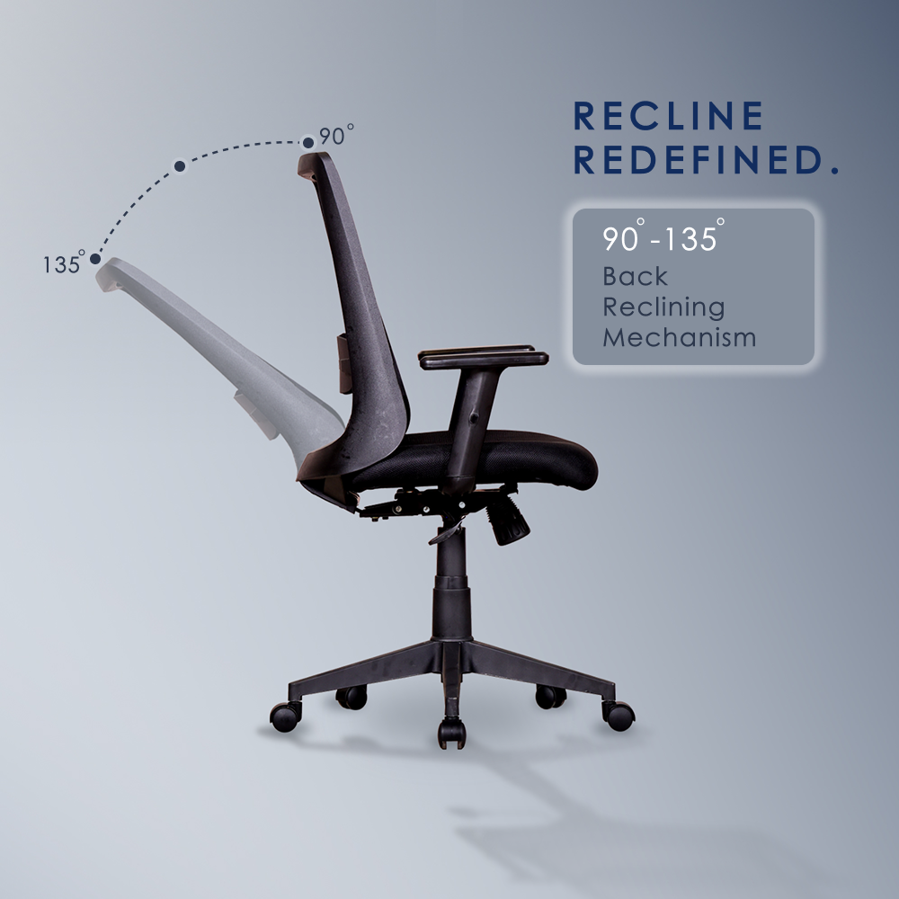 Pears Medium Back Mesh Chair