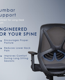 Yaris Medium Back Mesh Chair