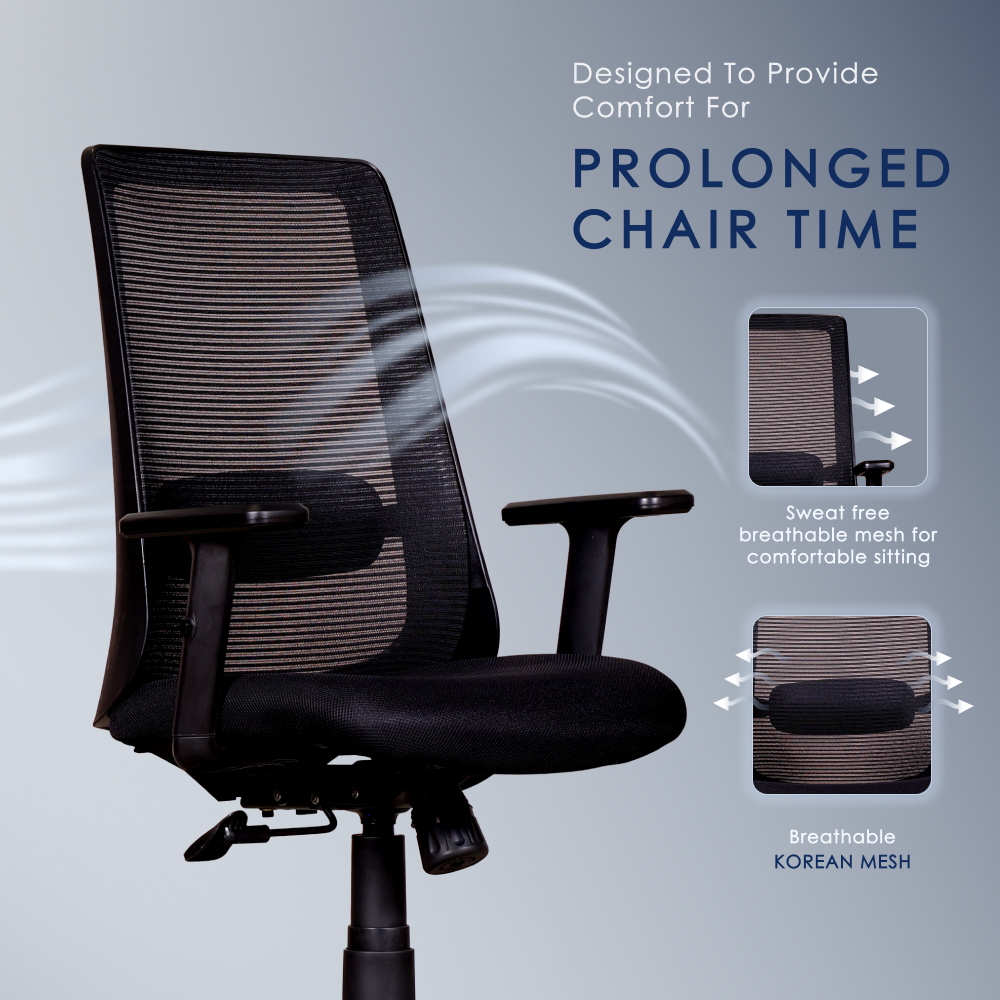 Pears Medium Back Mesh Chair