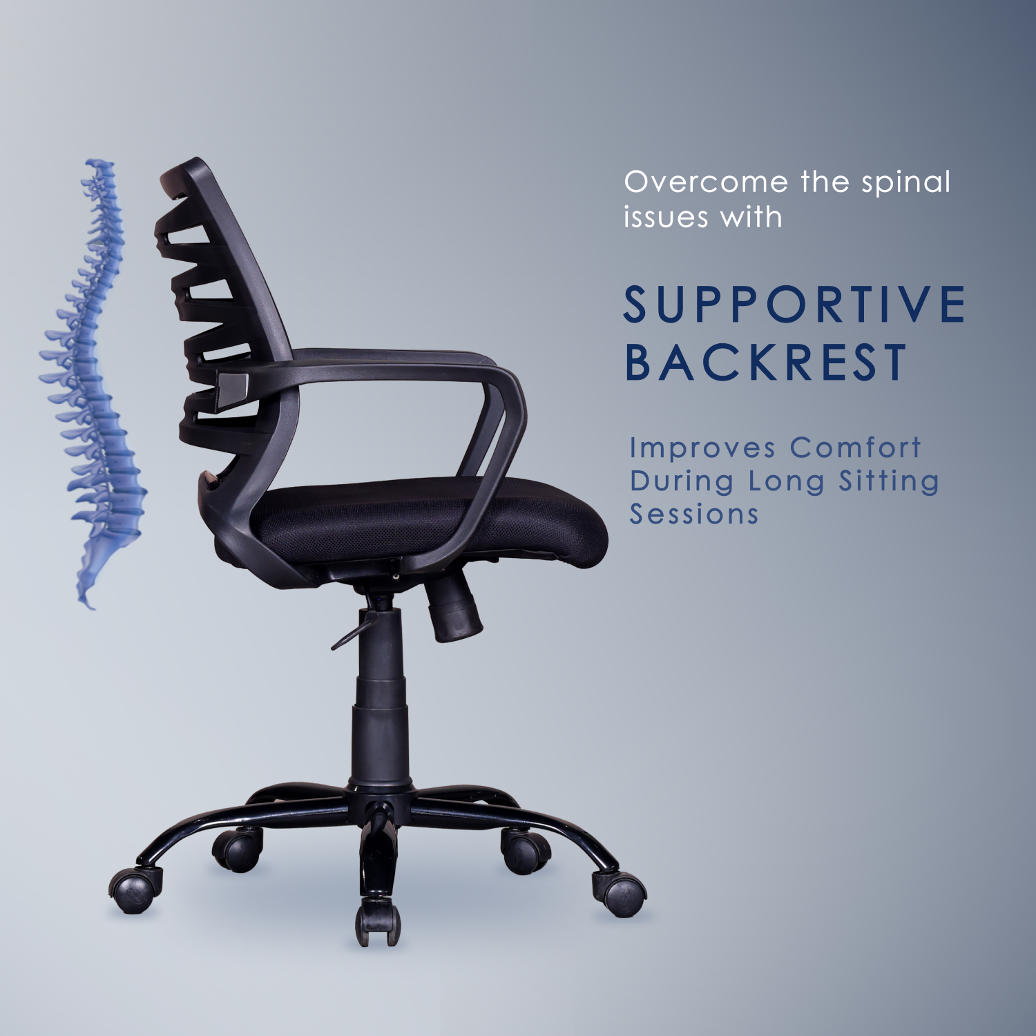 Kabel Medium Back Mesh Office Chair