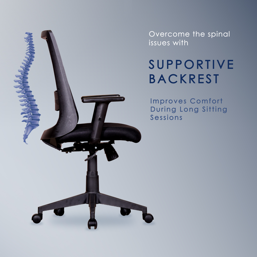 Pears Medium Back Mesh Chair