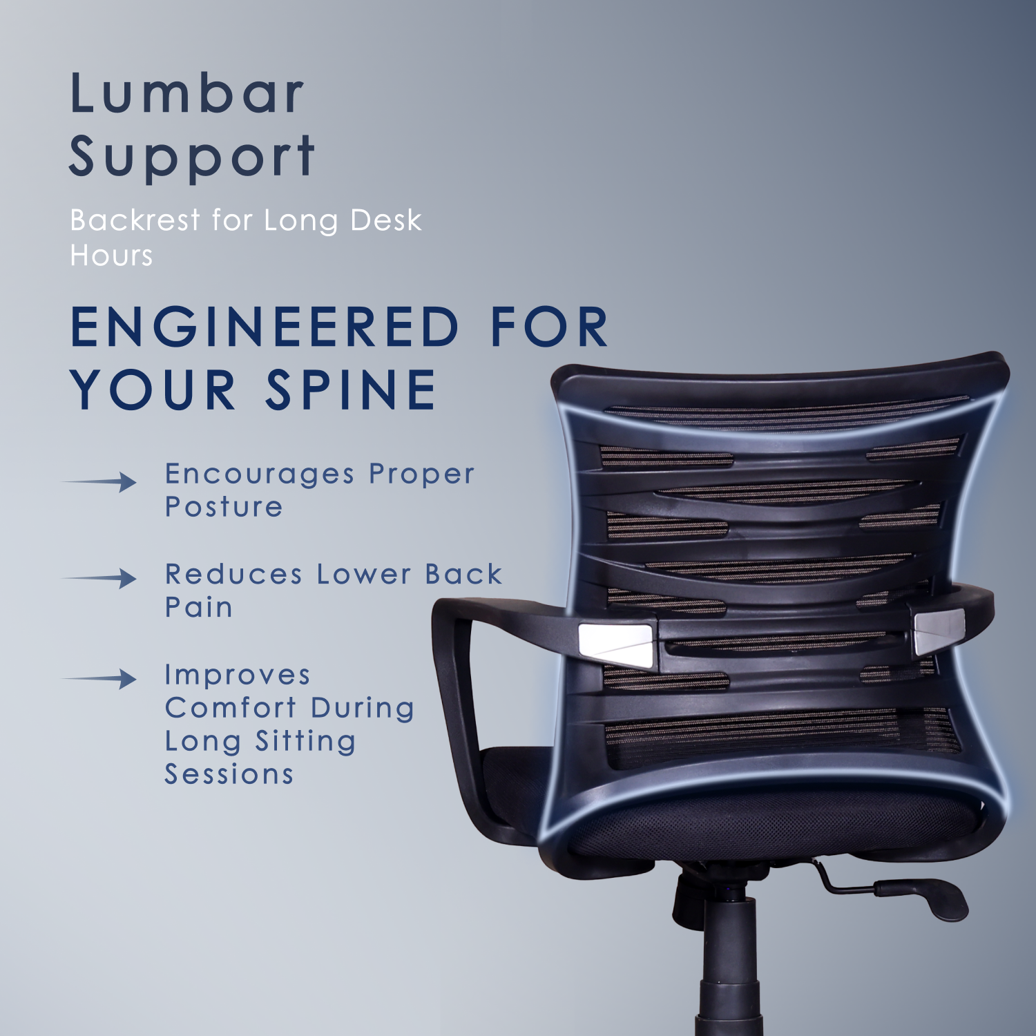 Kabel Medium Back Mesh Office Chair