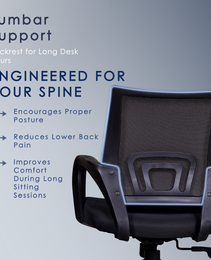 804 Mesh Medium Back Chair