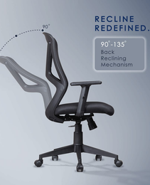 Yaris Medium Back Mesh Chair