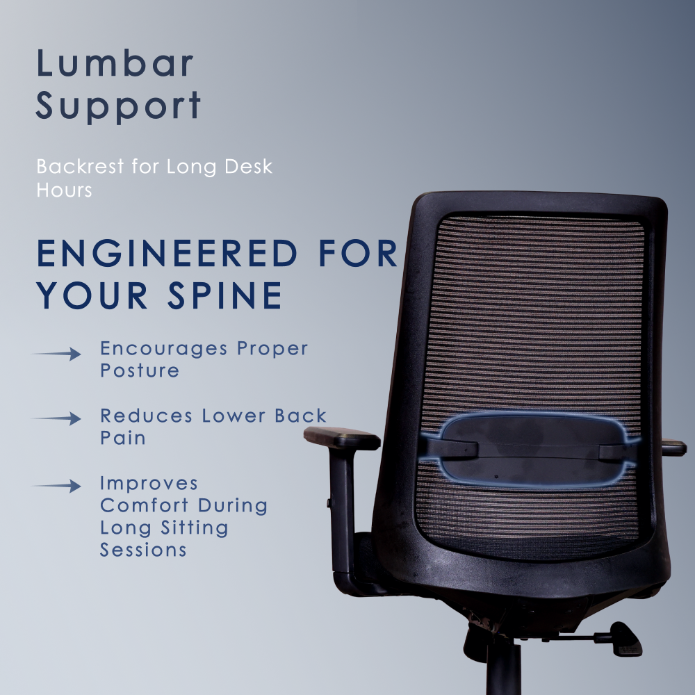 Pears Medium Back Mesh Chair